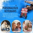 thumbnail image 4 of Adornos colgantes de madera personalizados para Navidad 2024, con 2 a 7 fotografías y nombres, para árbol genealógico, regalos personalizables para Navidad, familia y parejas (6 nombres), 4 of 7