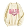 thumbnail image 1 of HNMKIU Longues Chemise à Manches Femme Imprimé MSLIBU Adulte Unisexe Col Rond Sweat à Capuche, 1 of 3