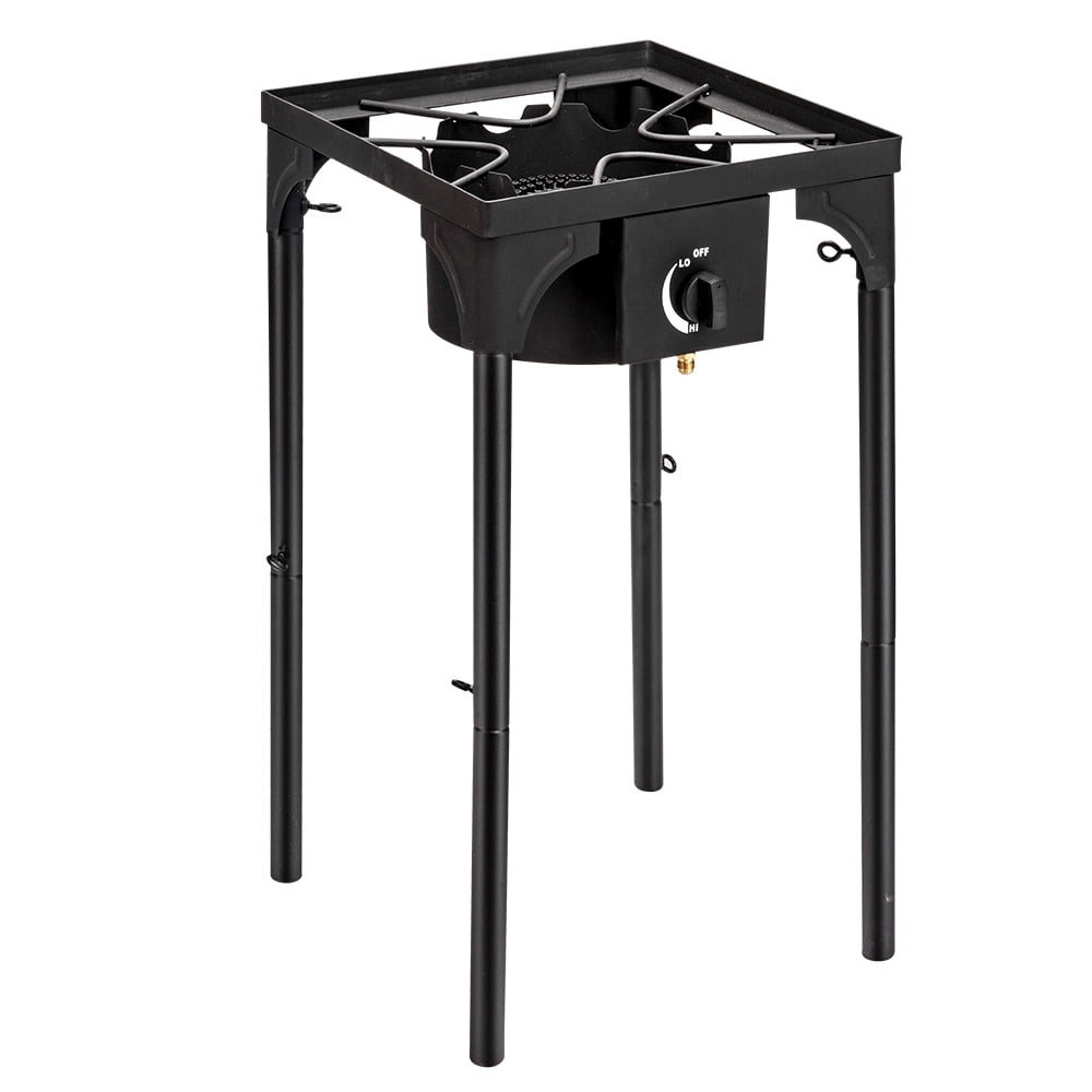 Outdoor Camp Stove High Pressure Propane Gas Cooker Portable Cast Iron Patio Cooking Burner