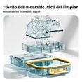 thumbnail image 4 of Abbraccia Caja doble nivel, 7 compartimentos, portátil, resistente a la humedad, material apto para alimentos, diseño desmontable, 4 of 6