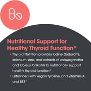 ARG Thyroid Nutrition - Thyroid Support Supplement with Iodine, Tyrosine & Selenium - Endocrine & Metabolic Support - Botanical Complex - Hypoallergenic - 60 Servings - 60 Capsules
