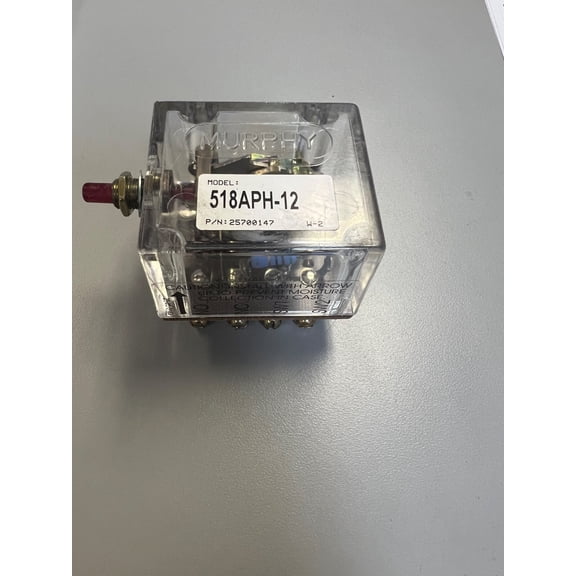 NEW 518APH-12 25700147 MURPHY 12 Volt Tattletale SWITCH