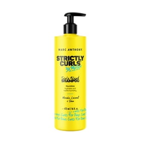 Marc Anthony Strictly Curls 3x Moisture Shampoo for Curly Hair with Shea Butter & Marula Oil, Sulfate Free, 16 oz