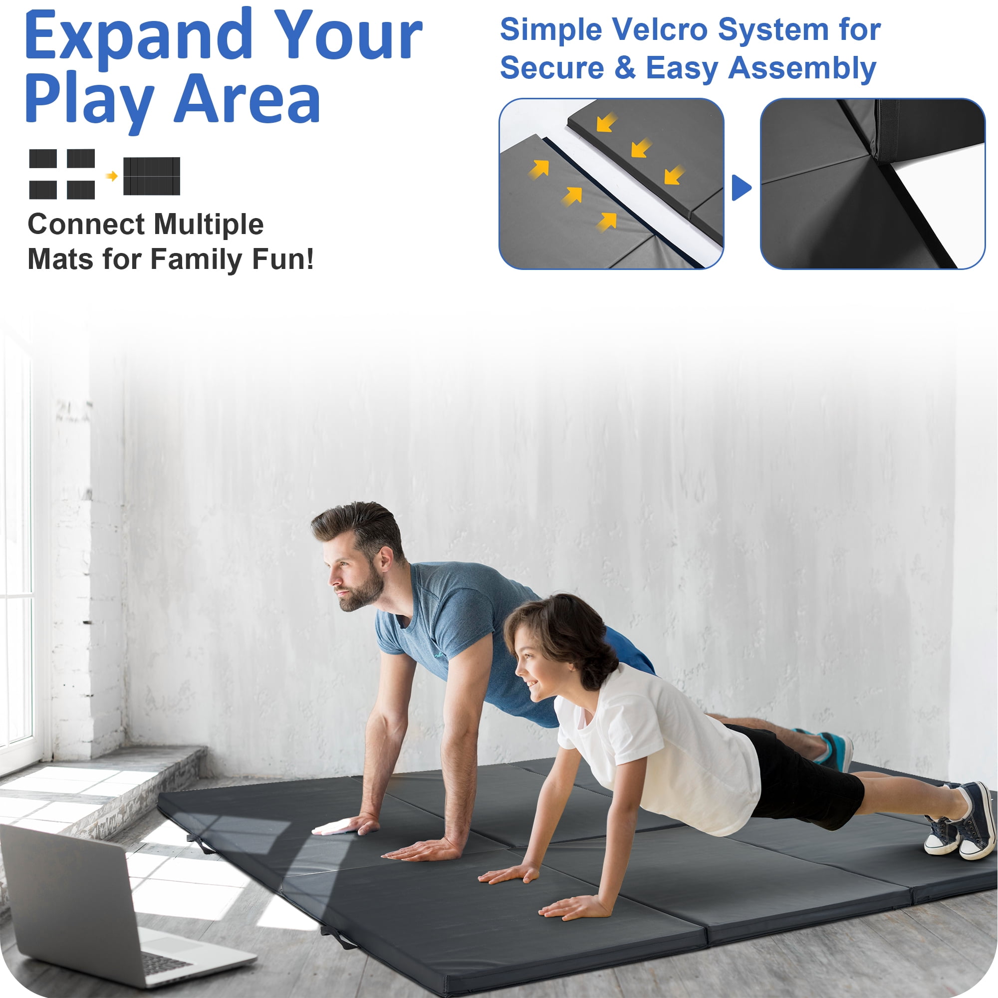 KOBA.トレ.  Functional Mat Interlocking Shock-Absorbing Gym Mats – EVA Foam Flooring