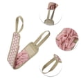 thumbnail image 3 of 1 Pc Body Scrub Towel Exfoliating Towel for Bathroom for Shower 22.83"x3.74" Pink, 3 of 6