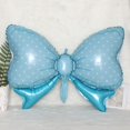 thumbnail image 3 of Globo de aluminio con forma de lazo de color caramelo estilo luna llena para decoración de bodas y fiestas de cumpleaños, 3 of 3