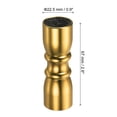 thumbnail image 2 of Uxcell 3 in 1 Snooker Billiard Pool Cue Stick Tip Tool Accessories Scuffer/Shaper/Aerator, Gold Tone, 2 of 5