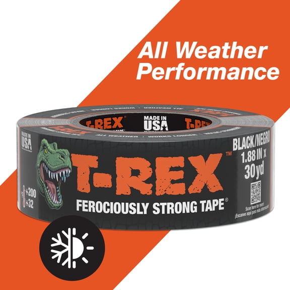 T-REX Original Duct Tape: 1.88 in. x 30 yds. (Black)