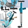 thumbnail image 1 of Pneumatic Floor Drain Unclogging Tool Powerful Toilet Pipe Dredger One Shot Pneumatic Floor Drain Sewer Connection Drain Clog Remover Toilet Plunger High Pressure Air Air Compressor Combo Kit, 1 of 7