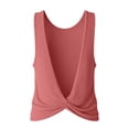 thumbnail image 5 of Xijirk Women's Crew Neck Sleeveless Tank Top Loose Fit Solid Casual Basic Tee Breathable Everyday Summer Vest,3XL, 5 of 7
