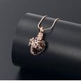 thumbnail image 7 of Tree of Life Urn Necklace for Ashes with Birthstone Heart Cremation Jewelry with Funnel Filler Memorial Jewelry Gifts for Women, 7 of 7