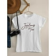 thumbnail image 3 of I Am Jealous Of Me Too Shaped T-Shirt Women -Smartprints Designs, Female XX-Large, 3 of 4
