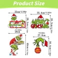 thumbnail image 3 of Under 10 Door Hanging Decoration Christmas Character Door Sign Decorations Outdoor Decorations Kitchen Sign Banner Christmas, 3 of 7