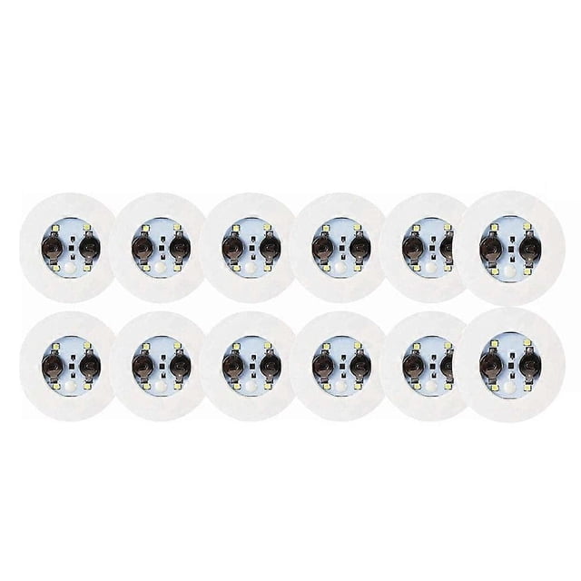 Posavasos LED, paquete de 12 posavasos, luces LED para botellas, discos adhesivos LED para posavasos Flash Cup