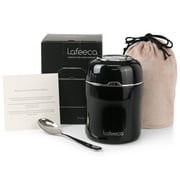 Lafeeca Food Jar Vacuum Insulated Lunch Box Soup Stainless Steel Container 17 oz - Black
