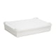thumbnail image 3 of Caja multiusos para fermentar masa, bandeja de almacenamiento de alimentos de material HDPP para uso comercial y doméstico. Blanco medio, 3 of 9
