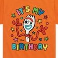 thumbnail image 3 of Disney - Toy Story - Forky Its My Birthday - Toddler & Youth Short Sleeve Graphic T-Shirt, 3 of 5