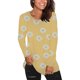thumbnail image 2 of Tops para mujer Camisas Blusas Elegantes Camisas casuales de manga larga Estampado de moda Cómodo Transpirable Cuello redondo Odeerbi ODB-5, 2 of 5
