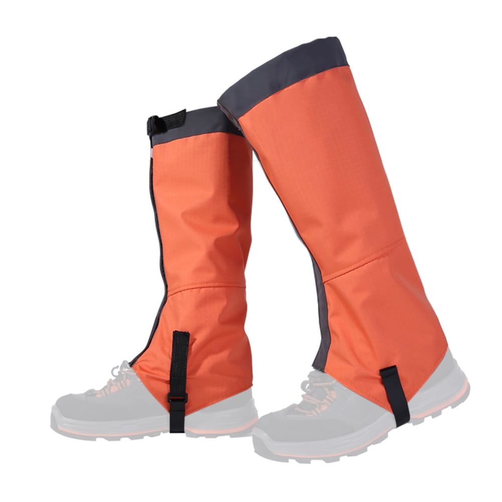 1 Pair Waterproof Leg Gaiters Women Men Boot Legging Gaiter Cover Leg