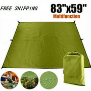 Outdoor Hammock Tent Tarp Shelter Rain Sun Shade Camping Portable Picnic Pad Mat