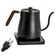 thumbnail image 5 of Hervidor de agua eléctrico para el hogar, tetera de oficina práctica con mango, hervidor de agua caliente de calentamiento rápido para cafetería, Negro, 5 of 9