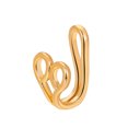 thumbnail image 1 of WREESH Clip On Nose Rings For Women Non-Pierced Nose Hoop Ring Adjust Nose Cuff, 1 of 1