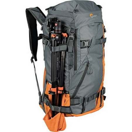 UPC: 0056035372308 | Lowepro Powder Backpack 500 AW (Gray and Orange)