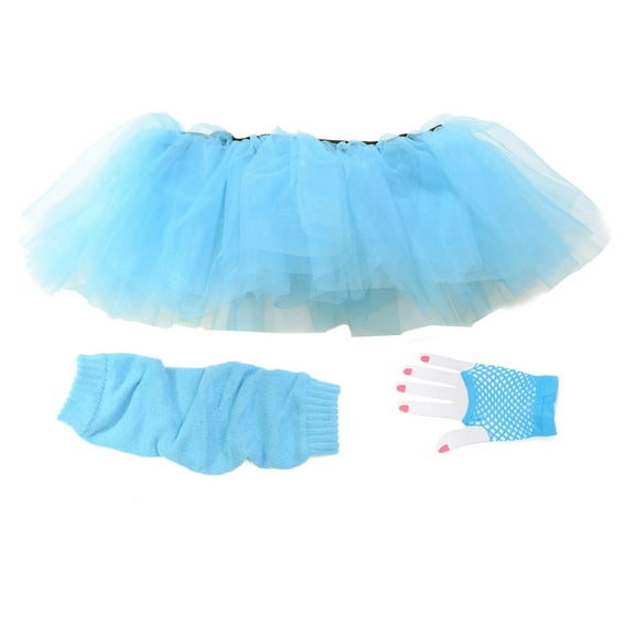 UNDERWRAPS Blue Adult Tutu Set - Halloween Costume for Women, Cosplay Dress Up for Adults, LARP Events, Cute Accessories for Women