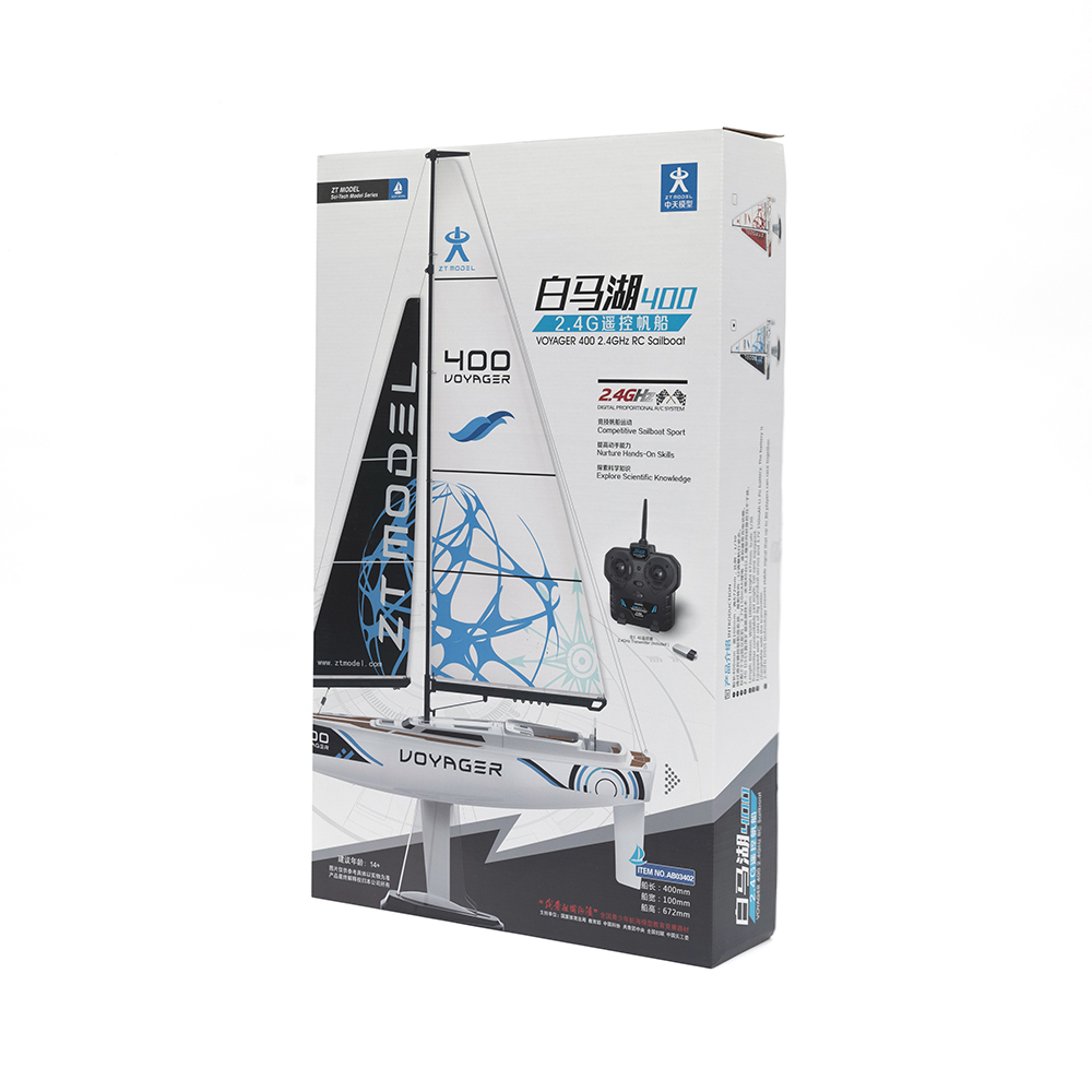 PlaySTEAM Voyager 400 2.4G Sailboat-Blue