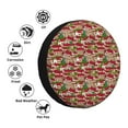 thumbnail image 4 of Fotbe Red Houses Funda de Llanta de Repuesto con Estampado, Engrosada, Ajuste Universal para Jeep, Remolque, RV, SUV, Camión-14 inch, 4 of 6