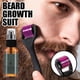 thumbnail image 2 of 1-2pcs Men Beard Growth Roller SetMen's Beard Growth Essence Nourishing Enhancer Beard Oil Spray Beard Care, 2 of 5