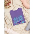 thumbnail image 3 of Feels Nothing Bear Graffiti  Shaped T-Shirt Women -Image by Shutterstock, Female Small, 3 of 4