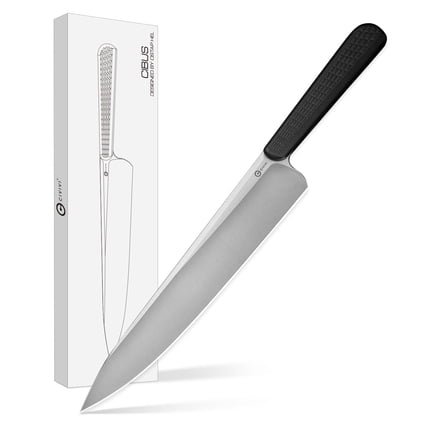 CIVIVI Knives Cibus Chef Knife Black G10 & 14C28N Stainless Steel Cutlery C23048-1