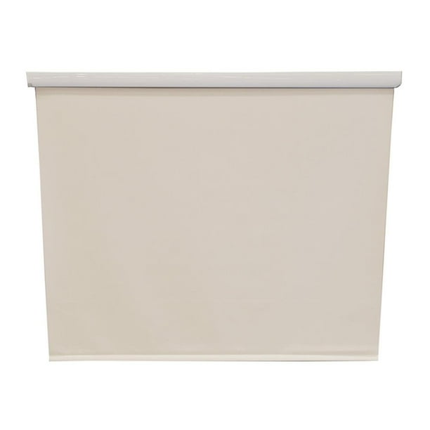 Persiana Deco 120 x 180 cm Enrollable Total Black Out Ivory