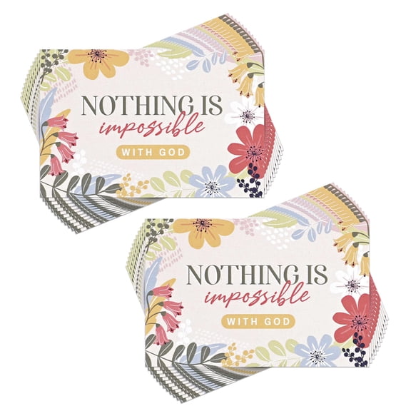 Dicksons Inspirational Bible Verse Itty Bitty Blessing Card Bookmark 3 x 2 Cardstock Joy in The Making - Pack of 12