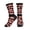 3 Black, variant on Athletic Socks Canada Flag Pattern Sport Running Calf Socks Crew Socks for Men Women