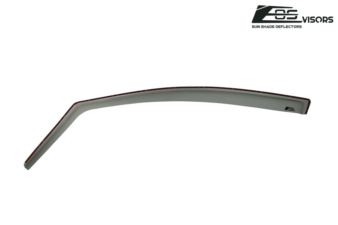 Extreme Online Store Replacement for 2011-2017 Honda Odyssey | EOS Visors JDM in-Channel Style Smoke Tinted Side Vents Window Deflectors Rain Guard
