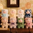 thumbnail image 3 of Lulu The Piggy Pig Vintage Bear Blind Box Figures 1PC Plush Pendant Cute Collectible Toys Birthday Gifts, 3 of 7