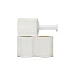 thumbnail image 2 of Narrow Banding Stretch Wrap Cast Hand Shrink Film, Clear, 5" x 600' x 120 Gauge, 12 Rolls + Free Plastic Handle, 2 of 2