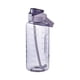 thumbnail image 1 of Botella de agua de 2L con marcador y pajita Botella de agua de gran capacidad con asa Jarra de agua Tomshoo Morado, 1 of 7