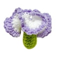 thumbnail image 2 of Wanfds Crochet Flower Bouquet Knitted Flower(F), 2 of 6