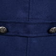 thumbnail image 5 of Mens Gothic Tailcoat Jacket Steampunk Victorian Coat Navy S, 5 of 6