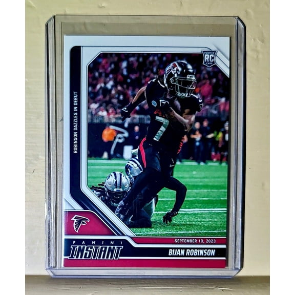 Bijan Robinson 2023 Panini NFL Rookie Football #1 Card 1 of 566 Falcons