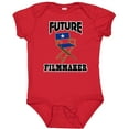thumbnail image 3 of Inktastic Future Filmmaker Director Chair Boys or Girls Baby Bodysuit, 3 of 5
