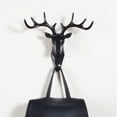 thumbnail image 6 of Rack deer head wall decor hook hanger holder home animal plastic key stags room, 6 of 7