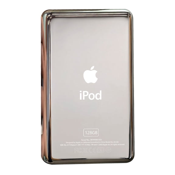 Replacement Back Plate Apple iPod Classic 6th 7th Housing Rear Thin Cover 128GB