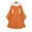 Orange, variant on LSLJS Hallow Women Casual Dress Half High Collar Neck Soild Long Sleeve Women's Dress, Gothic Dress