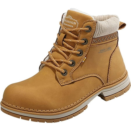 

Women s Waterproof Boots Winter Warm Fur Lined Snow Boots Women PU Leather Non Slip Outdoor Trekking & Hiking Walking Shoes