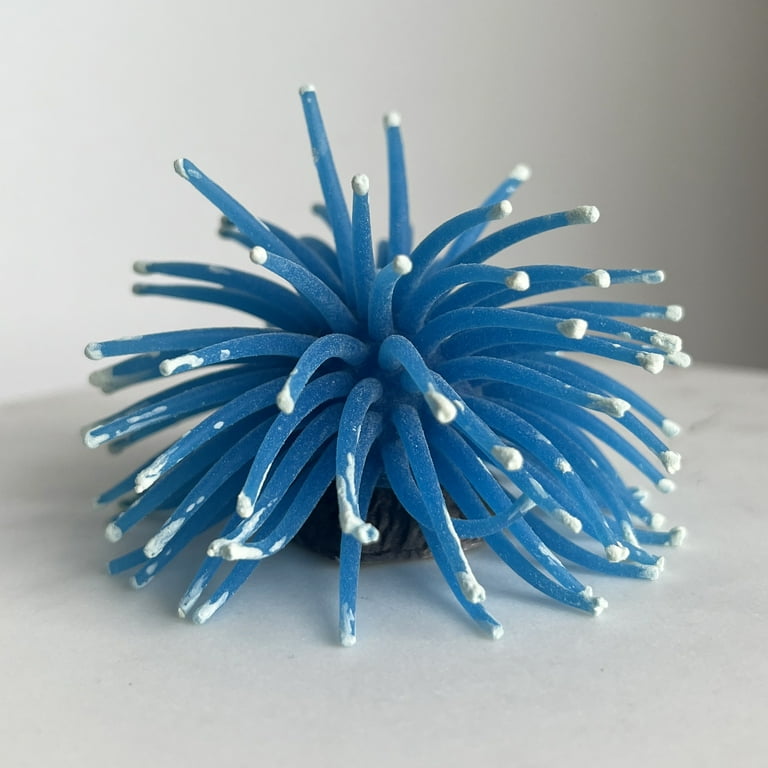 アクセサリー anemone Aqua Culture Silicone Anemone in Assortment of Colors, Glows Under