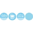 thumbnail image 2 of Darling Souvenir Light Blue 190 Pieces Baby Shower Favor Stickers - Mini Candy Stickers & Chocolate Wrapper Labels for Party Favors & Decorations, 2 of 2